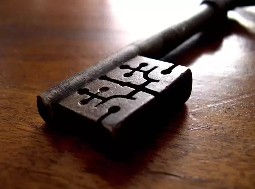 powodzenia amulet - klucz